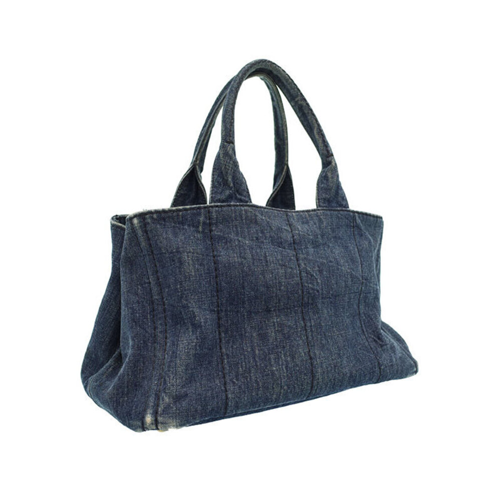 Prada Canapa 2way Top Handle Crossbody Tote Convertible Tote Bag - Picture 2 of 9